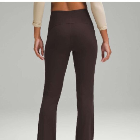 NWT Lululemon Smooth Fit Pull-On High-Rise Pant Regular, Size 4, Espresso - Picture 4 of 6
